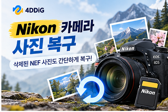 니콘 카메라 사진 복구