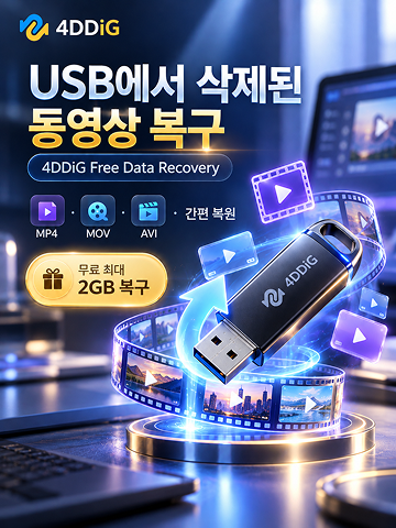 무료 USB 동영상 복구