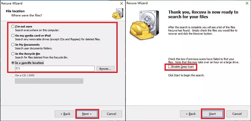 무료 데이터 복구